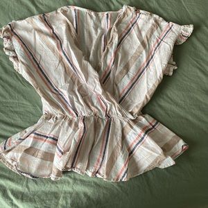 Striped Francesca’s Summer Blouse